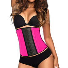100% Latex Waist Trainer Corset 9 Steel Bone Shapewear Body Women Corset Slimming Belt Waist Shaper Cinta Modeladora XS-6XL