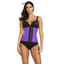 100% Latex Waist Trainer Corset 9 Steel Bone Shapewear Body Women Corset Slimming Belt Waist Shaper Cinta Modeladora XS-6XL