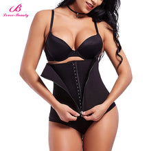 Lover Beauty Clip and Zip Waist Trainer Corset Women Neoprence Worked Out Sweat Double Layer-high Compression Body Shapers