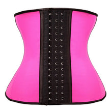 MASS21 Waist Trainer Corset 100% Latex Corset Sexy Women Latex Waist Cincher Slimming Shapewear Bodysuit -A