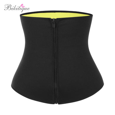 Women Body Shapers Waist Belt Cincher Neoprene Thermal Waist Slimmer Zipper Women Slimming Tranier Waist Corset