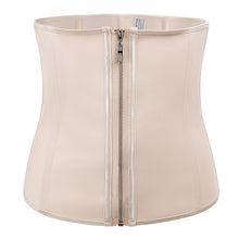 VASLANDA Women Weight Loss Waist Trainer Body Shaper Tummy Control Abodmen Trimmer Belt Shapewear Sweat Girdle Underbust Corset