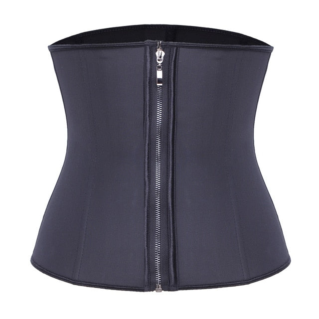 VASLANDA Women Weight Loss Waist Trainer Body Shaper Tummy Control Abodmen Trimmer Belt Shapewear Sweat Girdle Underbust Corset