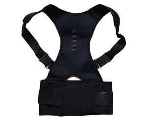 Men Women Magnetic Therapy Posture Corrector Adjustable Brace Supports Belt Body Shapers Prevents Slouching Shoulder Belt S-4XL