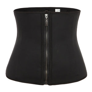 VASLANDA Sweat Waist Cincher Trainer Women's Underbust Corsets Neoprene Sports Girdle Hourglass Body Shaper Postpartum Shapewear