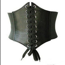 Europe Palace Style Women PU Arrival Underbust Slim Belt New Leather Corset Shapewear Girdle Waist