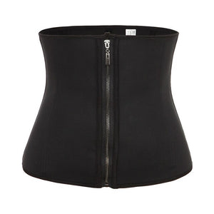 Women Corset Waist Trainer Body Shaper Zipper Underbust Slim Tummy Waist Cincher Slimming Shaper Belt Shapewear