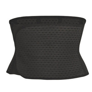 Women Hollow Breathable Elastic Waist Trainer Slimming Belly Band Tummy Compression Band Support Girdle Invisible Body Shaper