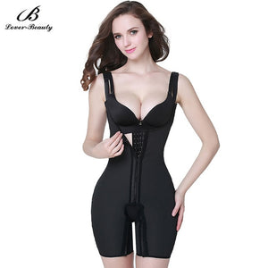 Lover Beauty Faja Shapewear Women Full Body Shaper Butt Lifter Waist Cincher Thigh Reducer Bodysuit Girdle Enhancing Trainers -B