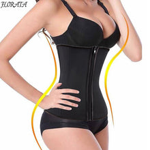 New Fashion Corset Body Shaper Slimming Latex Rubber Waist Trainer Underbust Zipper Slimming Cincher Shapewear Waist Cinchers