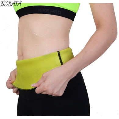 Fashion Neoprene Sauna Sweat Belt Fitness Stretch Waist Trainer Body Shaper Tummy Cincher Corset Slim Belly Binder Trans