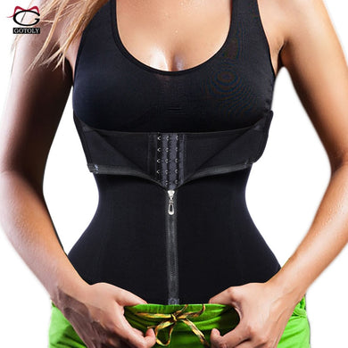 New Waist Trainer Seamless Belt Hourglass Zipper Corset for Women Weight Loss hot Body Shaper Modeling Strap Slimming Shapewear