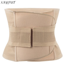 SAYFUT Breathable Adjustable Slimming Belt Body Shaper Corset Waist Trainer Slim Waist Cincher Tummy Control Modeling Strap