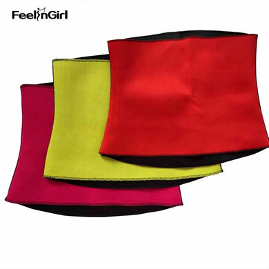 FeelinGirl Thermo Neoprene Body Shaper Cinta Modeladora Slimming Waist Trainer Cincher Weight Loss Belt Shapewear Corset