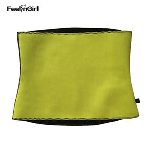 FeelinGirl Thermo Neoprene Body Shaper Cinta Modeladora Slimming Waist Trainer Cincher Weight Loss Belt Shapewear Corset