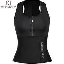 Women Waist Trainer Workout Slimming Sweat Vest Belt Body Shaper Neoprene Sauna Plus size Shapewear Corset Weight Loss Slimmer