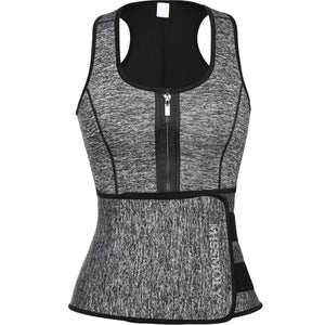 Women Waist Trainer Workout Slimming Sweat Vest Belt Body Shaper Neoprene Sauna Plus size Shapewear Corset Weight Loss Slimmer