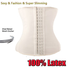 Miss Moly Latex Rubber Waist Trainer Tummy Slimmer Underbust Boned Body Shaper Cincher Corset Modeling Belt Plus Size Shapewear