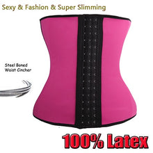 Miss Moly Latex Rubber Waist Trainer Tummy Slimmer Underbust Boned Body Shaper Cincher Corset Modeling Belt Plus Size Shapewear