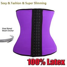 Miss Moly Latex Rubber Waist Trainer Tummy Slimmer Underbust Boned Body Shaper Cincher Corset Modeling Belt Plus Size Shapewear