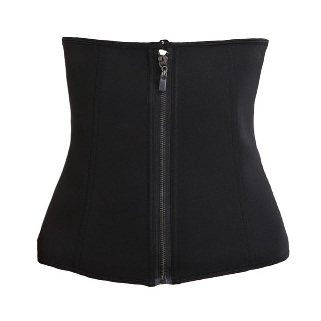 Neoprene Slimming Body Shaper Waist Trainer Steel Boned Cincher Shapewear Modeling Belt Tummy Control Sheath Reductive Strip