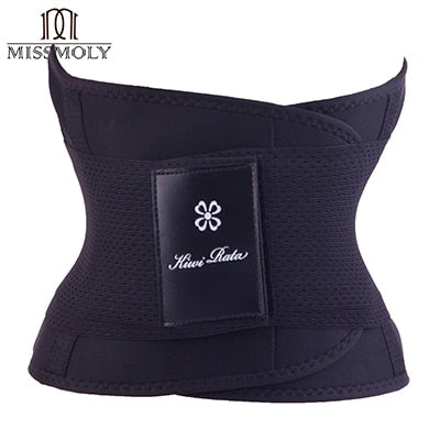 Miss Moly Waist Trainer Modeling Belt Thermo Body Shaper Sweat Shapewear Tummy Slimming Sheath Woman Neoprene Fitness Corset