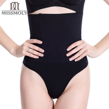 Miss Moly Women Sexy Thong Tummy Control Slimming Panties High Waist Trainer Seamless Shapewear Girdle Bodysuit Body Shaper