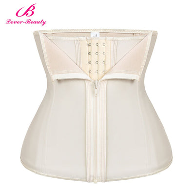 Lover Beauty Double Control Waist Trainer Corset Body Shaper Tummy Fat Burning for Hourglass Sweat Sauna Waist Trainer Slimming
