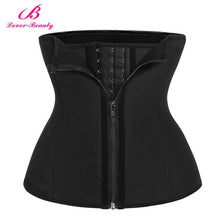 Lover Beauty Double Control Waist Trainer Corset Body Shaper Tummy Fat Burning for Hourglass Sweat Sauna Waist Trainer Slimming