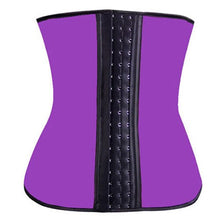 Latex Waist Cincher Waist Training Corsets and Bustiers Steel Boned Corselet Workout Rubber Shaper Slimming Belt Women Underbust
