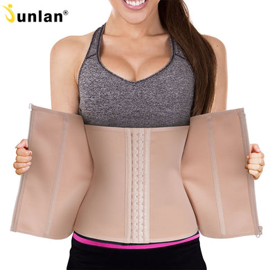 Junlan Waist Shaper Slimming Tummy Control Shapewear Reducing Modeling Strap Elastic Waist Training Belt Shaping for Weight Loss