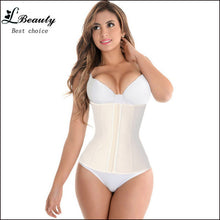 Big Discount! 9 Steel Boned Corset 100% Latex Waist Trainer For Women Latex Waist Cincher Belt Body Shaper Women Shapewear
