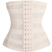 Women's Breathable Elastic Corset Waist Trainer Cincher Belt Shapewear Body Shaper Plus Size Shapewear Slimming Belt