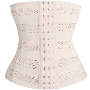 Women's Breathable Elastic Corset Waist Trainer Cincher Belt Shapewear Body Shaper Plus Size Shapewear Slimming Belt