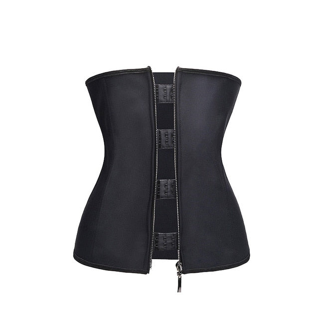 Miss Moly Waist Trainer Latex Body Shaper Underbust Slimming Cincher Shapewear Modeling Belt Underwear Woman Corset Shapers