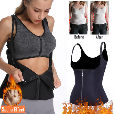 Miss Moly Body Shaper Waist Trainer Cincher Corset Modeling Belt Women Zipper Hook Tummy Control Slimming Neoprene Shapewear