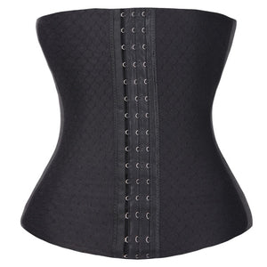 Women Body Shaper Steel Boned Waist Trainer Cincher Tummy Girdle Corset Shapewear Slimming Underbust Control Belt Elastic Fajas