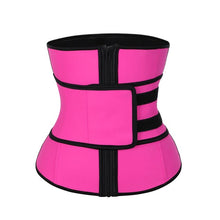 FeelinGirl Latex Waist Trainer Modeling Belt 7 Steel Bone High Compression Zipper Plus Size Thermal Corset Body Shaper Cincher