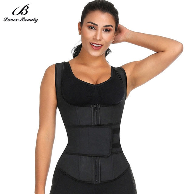 Lover Beauty Latex Waist Trainer Corsets Slimming Belt Girdles For Women Fajas Reductoras Cinta Abdominal Waist Cincher Vest-E