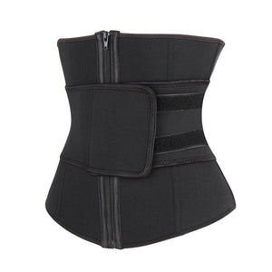 FeelinGirl Women Neoprene Waist Trainer 7 Steel Bones Modeling Belt Binder Trans Sauna Burning Sweat Shapewear Fajas Colombianas