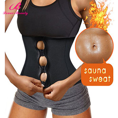 Lover Beauty Women  Sweat Weight Loss Neoprene Workout Top Shirt Waist Trainer Corset Trimmer Belt Body Shaper -A