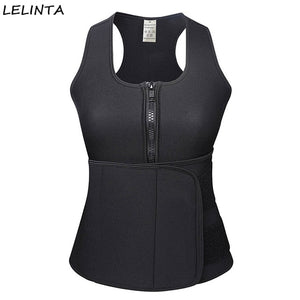NEW Neoprene Sauna Vest Body Shaper Slimming Waist Trainer Shaper Fashion Workout Shapewear Adjustable Sweat Belt Corset