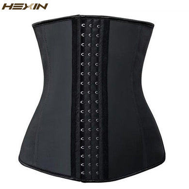 HEXIN 4 Steel Boned Latex Waist Cincher  Body Shaper Slim Girdle Belt Underbust Women Shapewear Waist Trainer Corset