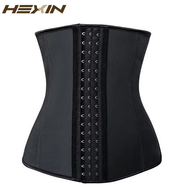 HEXIN 4 Steel Boned Latex Waist Cincher  Body Shaper Slim Girdle Belt Underbust Women Shapewear Waist Trainer Corset