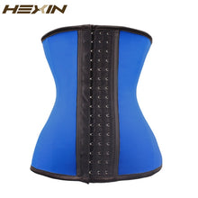 HEXIN 4 Steel Boned Latex Waist Cincher  Body Shaper Slim Girdle Belt Underbust Women Shapewear Waist Trainer Corset