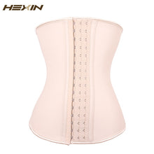 HEXIN 4 Steel Boned Latex Waist Cincher  Body Shaper Slim Girdle Belt Underbust Women Shapewear Waist Trainer Corset