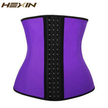 HEXIN 4 Steel Boned Latex Waist Cincher  Body Shaper Slim Girdle Belt Underbust Women Shapewear Waist Trainer Corset