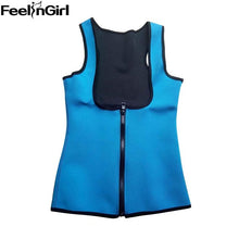 Neoprene Body Shaper Shapewear Womens Weight Loss Tank Top Neoprene Sauna Waist Cincher Vest Workout Gaine Amincissante Vent