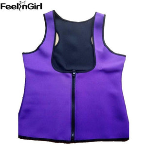Neoprene Body Shaper Shapewear Womens Weight Loss Tank Top Neoprene Sauna Waist Cincher Vest Workout Gaine Amincissante Vent