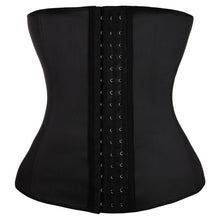 Women's Steel Boned Underbust Latex Girdle Waist Trainer Corsets Hourglass Body Shaper